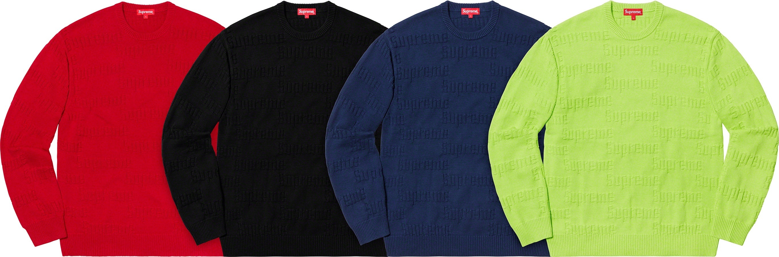 Raised Logo Sweater